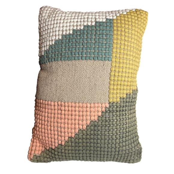 Pillow Colorful Artistic Rectangle Pillow - Picture 1 of 3